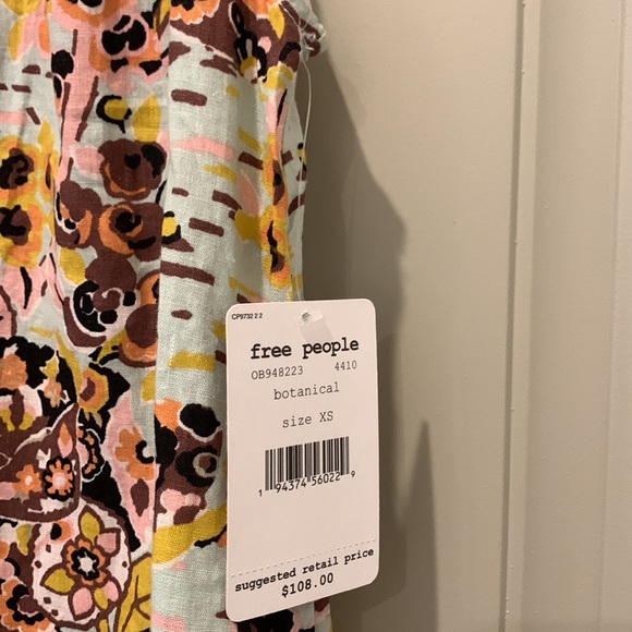 Free People Multicolor Tulum Summer Tunic/Dress - Picture 2 of 7